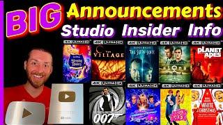 BIG 4K UltraHD Blu Ray Movie Announcements, Reveals & Studio Insider Info! Collector’s Film Chat #49