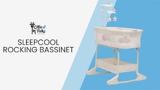 The SleepCool Rocking Bassinet (by Little Folks)