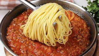 They are so delicious that I cook them every day. You've never eaten such delicious spaghetti!