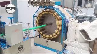 PVC Braided hose pipe plant highest CP MELTING capacity machine By  shiv raj engineering works