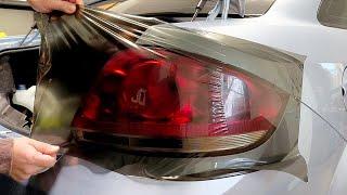 Car Tail Light Tinting Process For Beginners