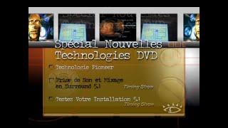 DVDvision DVD menus n°23 Nouvelles technologies DVD 2002