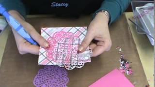 #102 Prima Doily Dies, Spellbinders Tool 'n One, New Die & Stamp Storage by Scrapbooking Made Simple