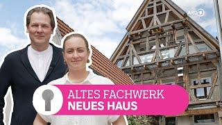 Marode Scheune wird Neubau mit altem Fachwerk | ARD Room Tour