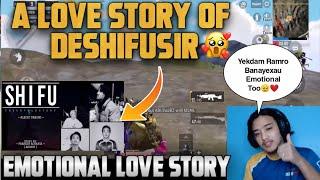 DEshifuSIR Reacts His Love Story Video Made By AdnoisA Love Story Of Shifu