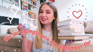 tbr jar prompts pick my september reads  monthly tbr