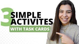 3 New Ways to Use Task Cards in Literacy Instruction | Bridging Literacy