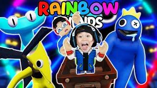 Rainbow Friends Chapter 2 in Roblox Escaping the Night!