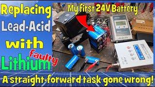 Lead-Acid to Lithium Conversion turns into a valuable Cell Test and Repair Task.