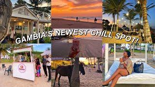 GAMBIA’S NEWEST HANGOUT SPOT: This Beach Shack Has It All! Boba, Horses, Stunning Sunsets, + MORE! 