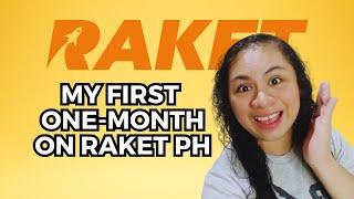 My one-month journey of selling digital products on RAKET.PH