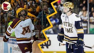 Gophers B1G regular season (co-)Champions | Notre Dame quarterfinals | That Gopher Puckcast on MNCAA