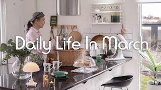 #37 Daily Life In March | Organizing My Hallway | Baking Swedish Fika