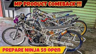 MP PRODUCT SEGERA MERAMAIKAN KELAS NINJA 59 OPEN DAN STD BEBAS ‼️