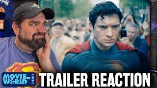 Superman | Official Teaser Trailer REACTION - Did James Gunn Deliver?!