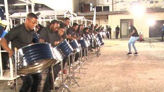 Defence Force Steel Orchestra Swings Into Pan Prelims