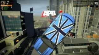 APB Reloaded Car trick jump 5v4 mission in financial district