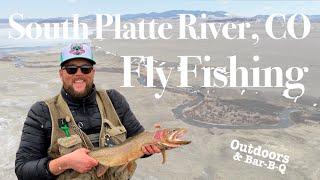 Secrets for Landing Trophy Trout Fly Fishing the South Platte River at Spinney Mountain, CO