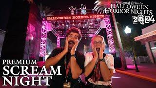 Halloween Horror Night's 2024 BEST Night Ever! Premium Scream Night