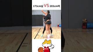 미친 피지컬로 남자를 압살하는 NBA 여자 농구선수 ㄷㄷ