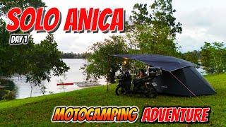 MY FIRST MOTOCAMPING WITH MY FURBABY KOPI | New Camping Gears | Altitude Outdoor | OuTask