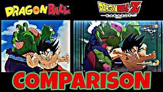 Goku's Meteor Combination Scene - DBZ Kakarot DLC 5 & OG Dragon Ball Anime - Side by Side Comparison