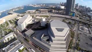 DJI Phantom 2 Aerial: Adrienne Arsht Center for the Performing Arts #MiamiAbove