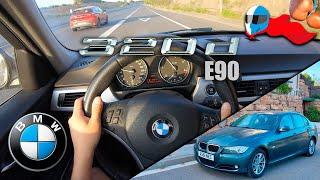 2010 BMW 320D E90 (130kW) 177HP POV 4K [Test Drive Hero] #137 ACCELERATION, ELASTICITY & DYNAMIC