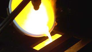 999.9‰ Pure Gold bar making process