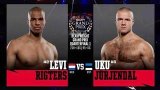 Levi Rigters v Uku Jurjendal | GLORY Heavyweight Grand Prix 2024