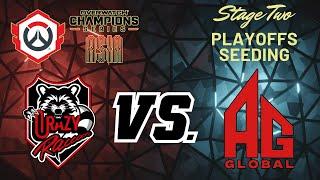 Crazy Raccoon vs All Gamers Global - Playoffs Seeding | OWCS Korea Stage 2