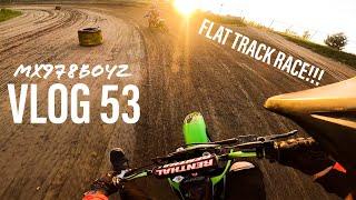 RACING A KX65 on the FLAT TRACK!!! (NHMX) - MX978Boyz Vlog 53