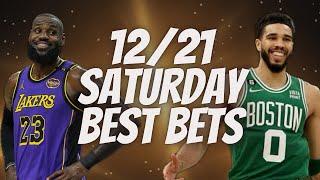 Best NBA Bets, Player Prop Picks, Parlays, Predictions FREE Saturday Today December 21st 12/21