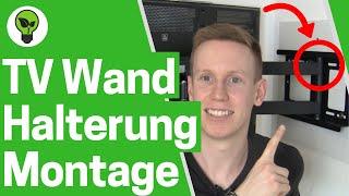 TV Wandhalterung Anbringen  TOP MONTAGE: Wie Fernseher mit Halterung Ricoo R23 an die Wand Hängen?