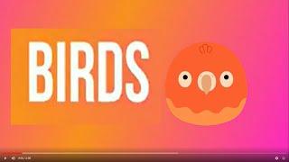 Birds |Birds names for kid's|Birds names in  English | Names of Birds in English With Pictures