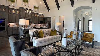 4 Bedroom Home Tour : Homes Across America TX : Model Home Tour