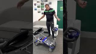 Next Gen Auto Fold Mobility Scooter by Local Mobility Unboxing and Troubleshoot