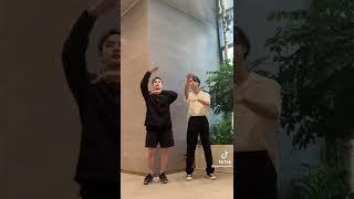 Han and Chan “Jiggle Jiggle” Dance on Tiktok