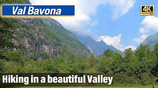 Hiking from Foroglio to Sorlente - Val Bavona || Vorgewandert - Quick Virtual Travel