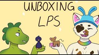 Unboxing LPS from The Littlest Pet Shop Stop! (with my little brother)