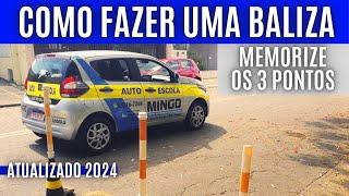 Como fazer uma BALIZA de 3 pontos - Memorize Ponto a Ponto - Atualizado 2024