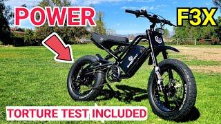 Got The Power!!  Ghostcat F3X Pro Electric Bike Review