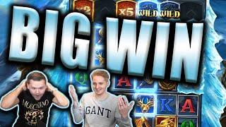 BIG WIN on ICE WOLF Slot - Casino Stream Big Wins