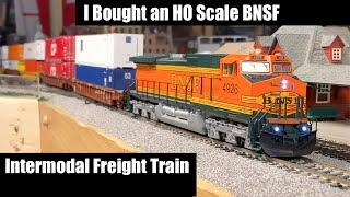 I Bought a BNSF HO Scale Intermodal Freight Train