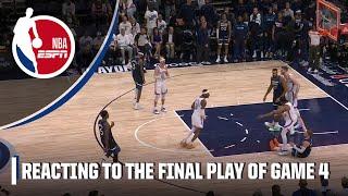 Reaction to the Timberwolves' final play in Game 4 loss to Thunder | NBA InsightCast