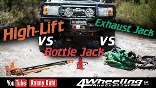 Highlift jack vs Bottle jack vs Exhaust jack