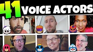 All Brawl Stars Voice Actors (2023)