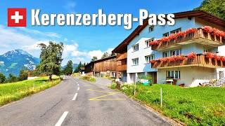 Kerenzerberg-Pass • Summer Road Trip  Scenic Drive Switzerland