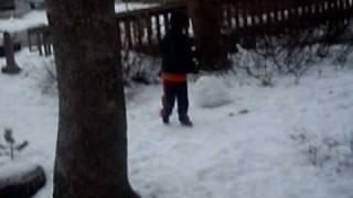 kaiviti kid in the snow