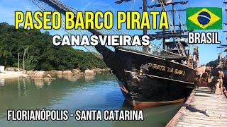 Barco Pirata excursión en Canasvieiras l Florianópolis SC l Brasil